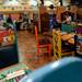 The Cancun Mexican Grill booths, chairs and tables are handmade and imported from Mexico. Melanie Maxwell | AnnArbor.com